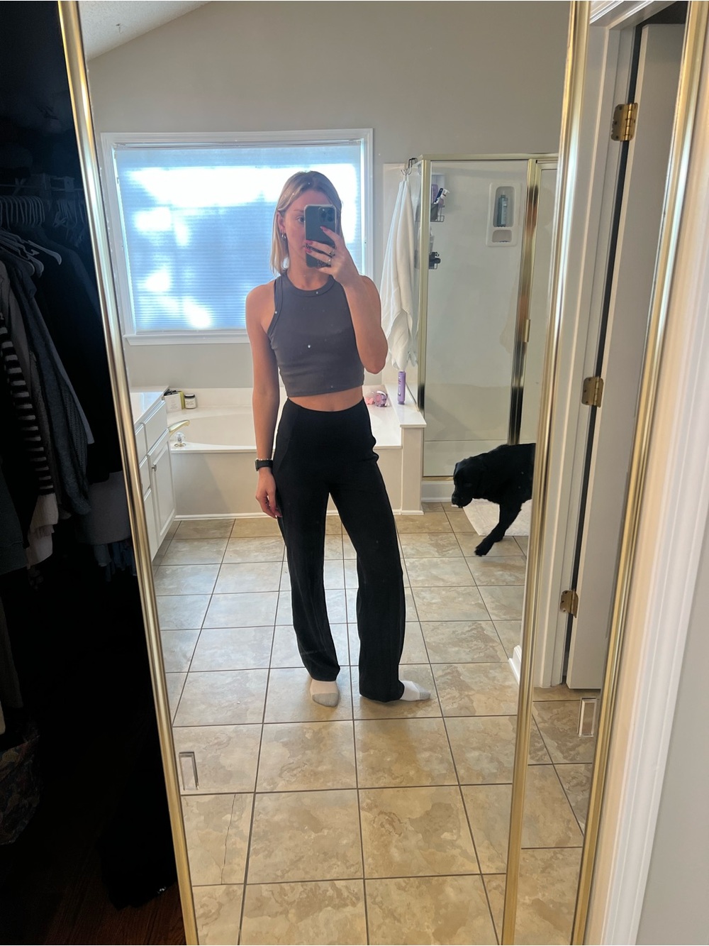 lululemon Align Black Wide-Leg High-Rise Legging